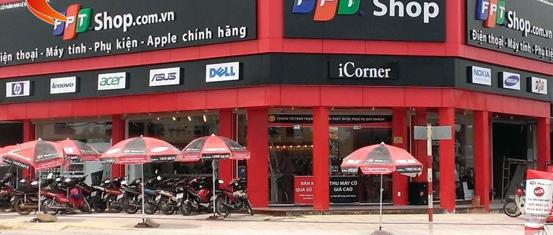 Mẫu thiết kế shop FPT - chuyên điện thoại, máy tính, phụ kiện