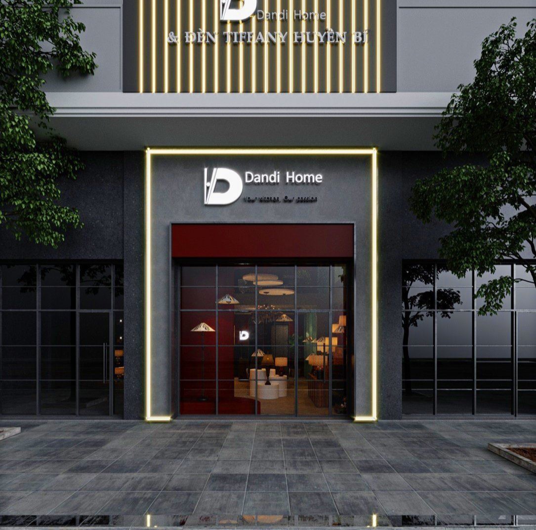 Showroom đèn Dandi Home hiện đại đầy cuốn hút