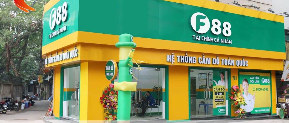 F88 - Mẫu thiết kế hệ thống cầm đồ trên toàn quốc