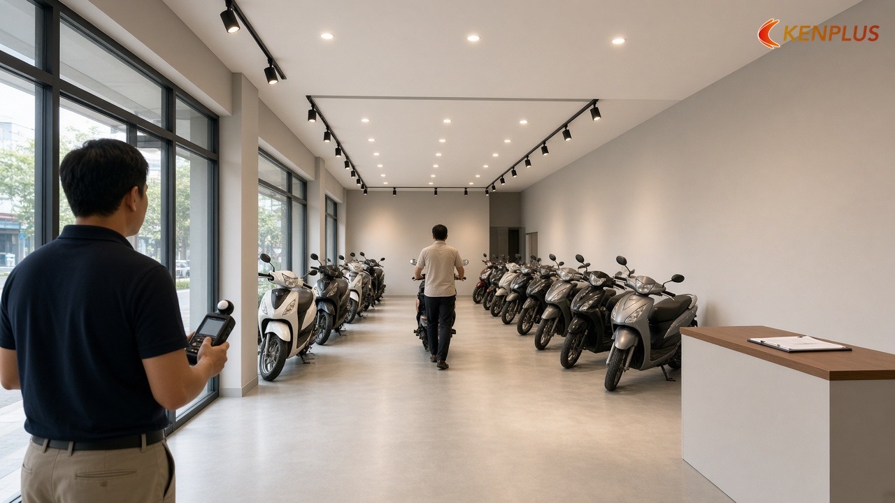 Bước 6 — Nghiệm thu trước ngày khai trương — Checklist chọn đơn vị thi công showroom xe máy Bước 6 — Nghiệm thu trước ngày khai trương — Checklist chọn đơn vị thi công showroom xe máy