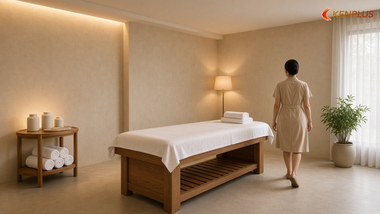 Kích thước phòng: đừng để nhà thầu bóp nhỏ — Checklist chọn đơn vị thi công spa chăm sóc da