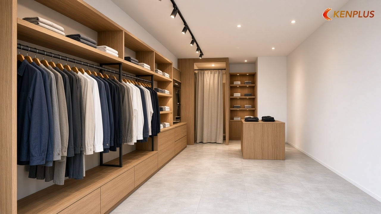 Tham khảo chi phí từ công trình đã làm — Chi phí thi công shop thời trang nam 30m² Tham khảo chi phí từ công trình đã làm — Chi phí thi công shop thời trang nam 30m²