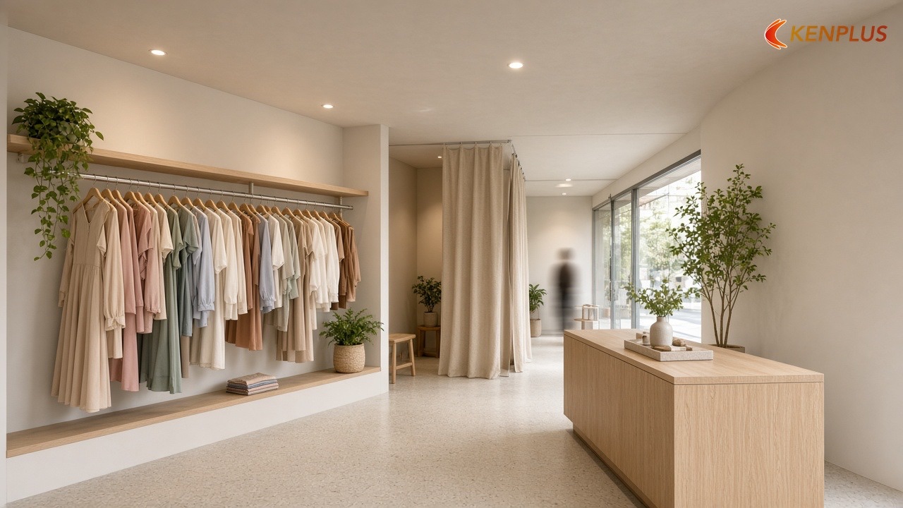 Tham khảo chi phí từ công trình đã làm — Kích thước giá treo shop thời trang nữ bao nhiêu hợp lý Tham khảo chi phí từ công trình đã làm — Kích thước giá treo shop thời trang nữ bao nhiêu hợp lý