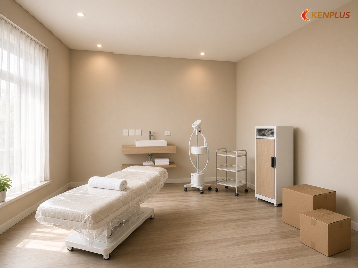 Giường thường nằm ngoài gói thi công — Kích thước giường spa spa mini bao nhiêu hợp lý Giường thường nằm ngoài gói thi công — Kích thước giường spa spa mini bao nhiêu hợp lý
