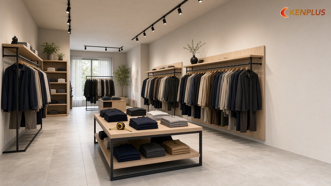 Bảng số đo nên ghi lên bản vẽ trước khi thi công — Kinh nghiệm thi công shop thời trang nam ít phát sinh Bảng số đo nên ghi lên bản vẽ trước khi thi công — Kinh nghiệm thi công shop thời trang nam ít phát sinh