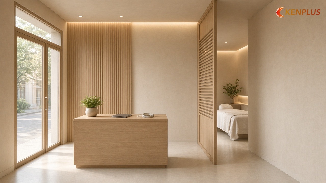 Tham khảo chi phí từ công trình đã làm — Kinh nghiệm thi công spa chăm sóc da ít phát sinh