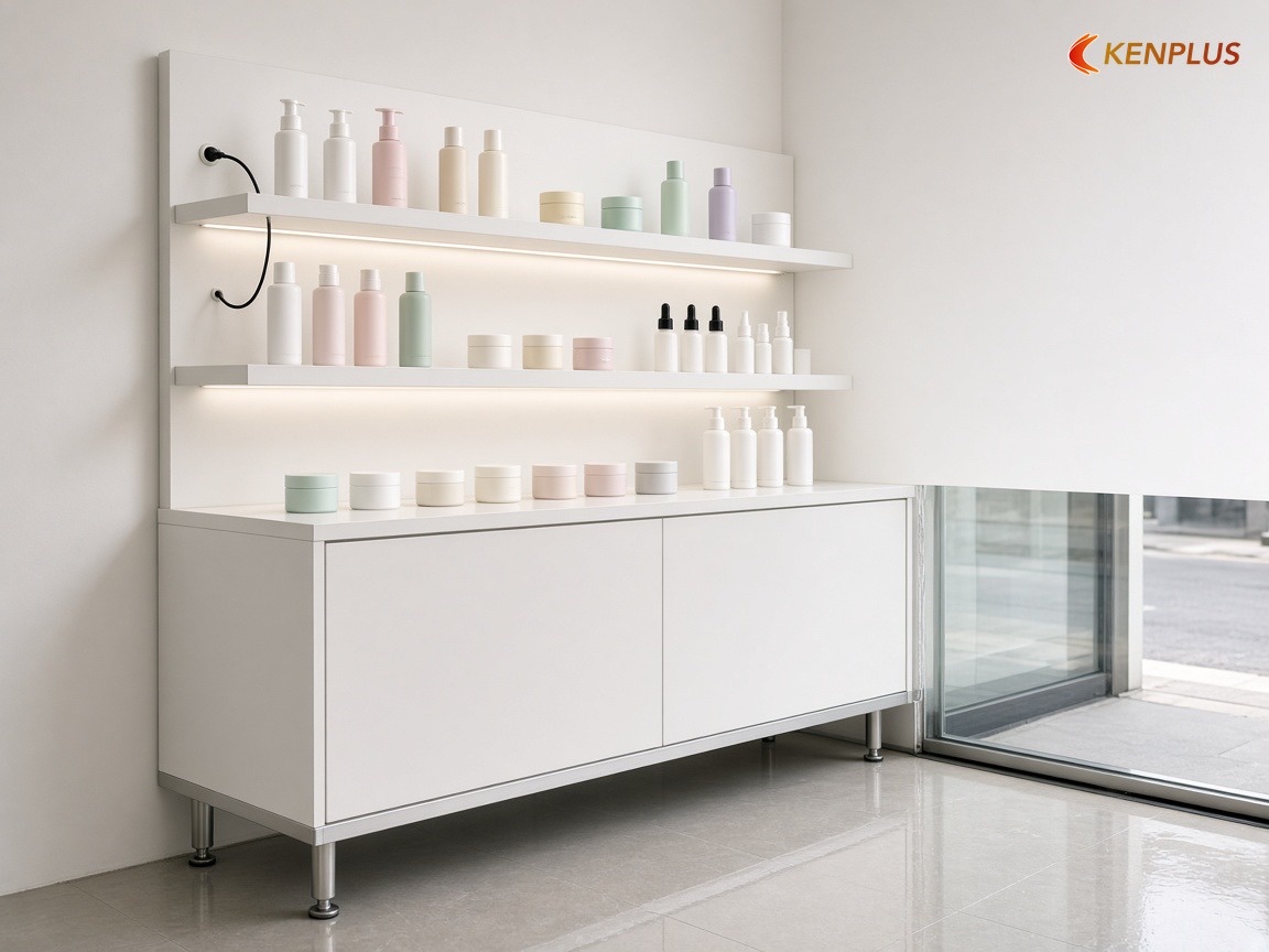 Ẩm, cạnh và vài chi tiết hay bị quên — MDF hay plywood cho shop mỹ phẩm Hàn Quốc Ẩm, cạnh và vài chi tiết hay bị quên — MDF hay plywood cho shop mỹ phẩm Hàn Quốc