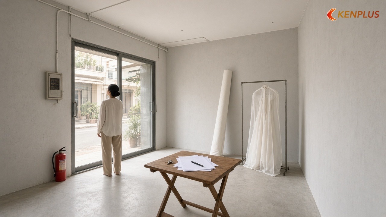 Thuê mặt bằng — điều khoản cần rà trước ký — Mở studio áo cưới cần giấy phép gì
