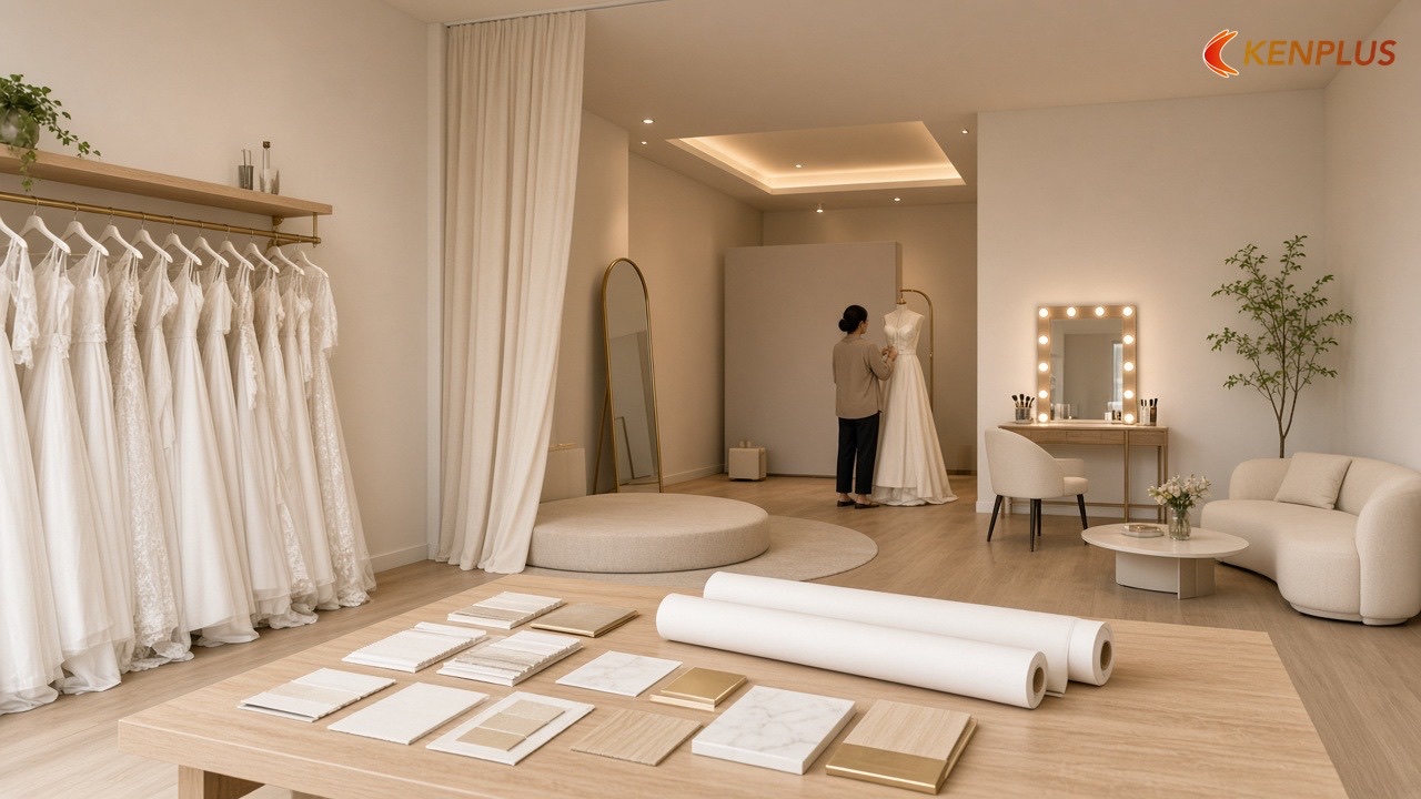 Bước 2: Concept và phương án mặt bằng — Quy trình thi công studio áo cưới từ A đến Z