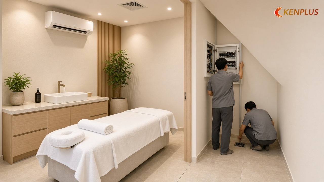 Giai đoạn 5: Chạy thử và nghiệm thu — Thi công spa chăm sóc da mất bao lâu