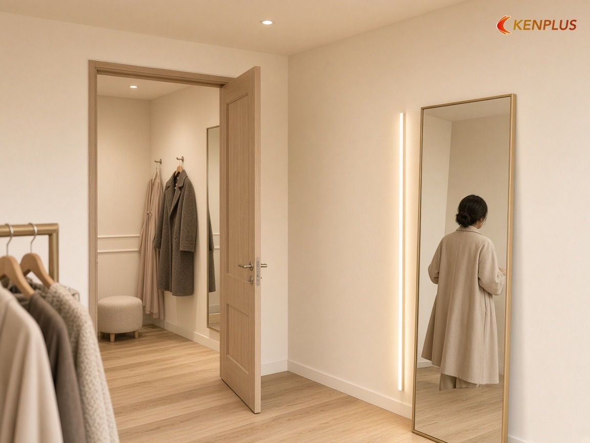Phòng thử, gương và đèn: ba điểm quyết định khách có mua — Thiết kế shop thời trang nữ tại Hà Nội