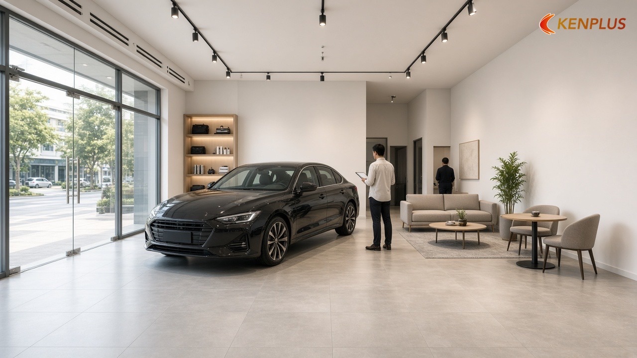 Quy trình đề xuất khi làm mới showroom ô tô (chưa có CT mẫu nội bộ) — Thiết kế showroom ô tô tại Hà Nội