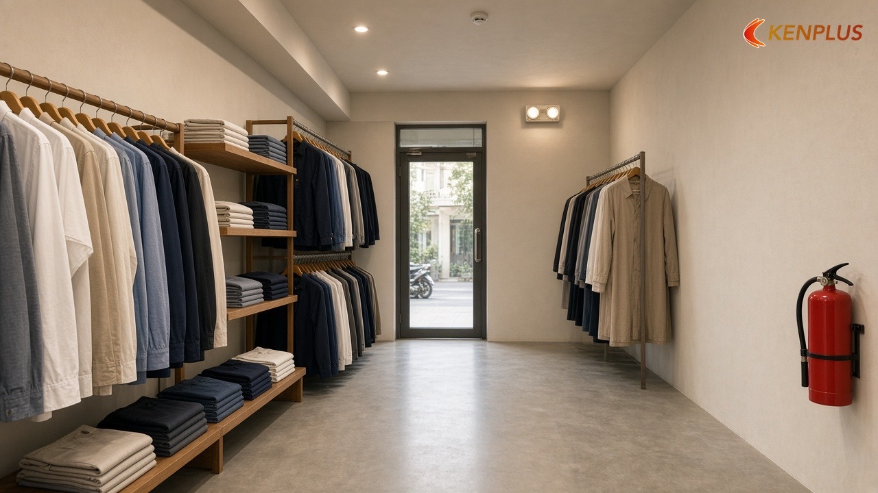 Shop của bạn thuộc nhóm nào — Yêu cầu PCCC khi mở shop thời trang nam
