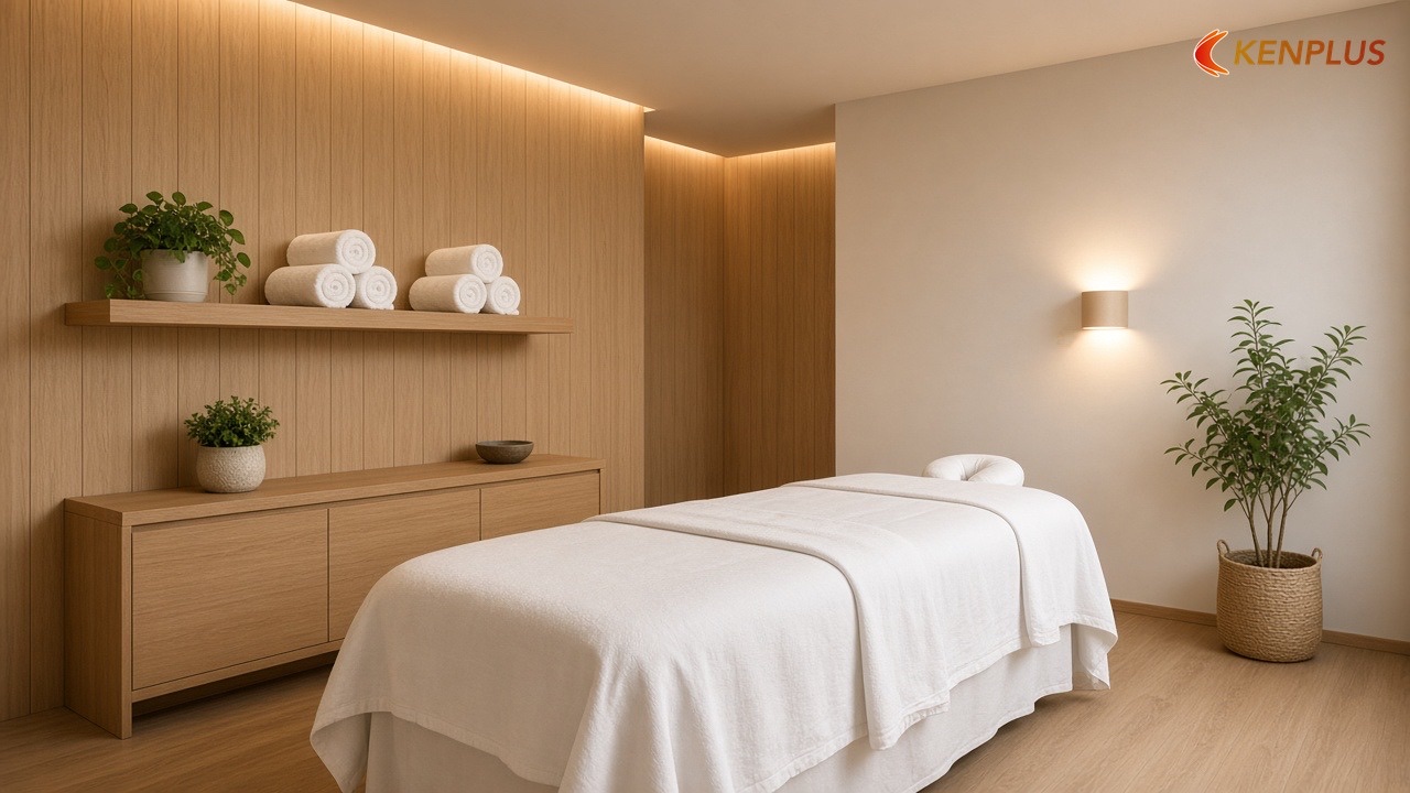 Phòng trị liệu spa nhỏ