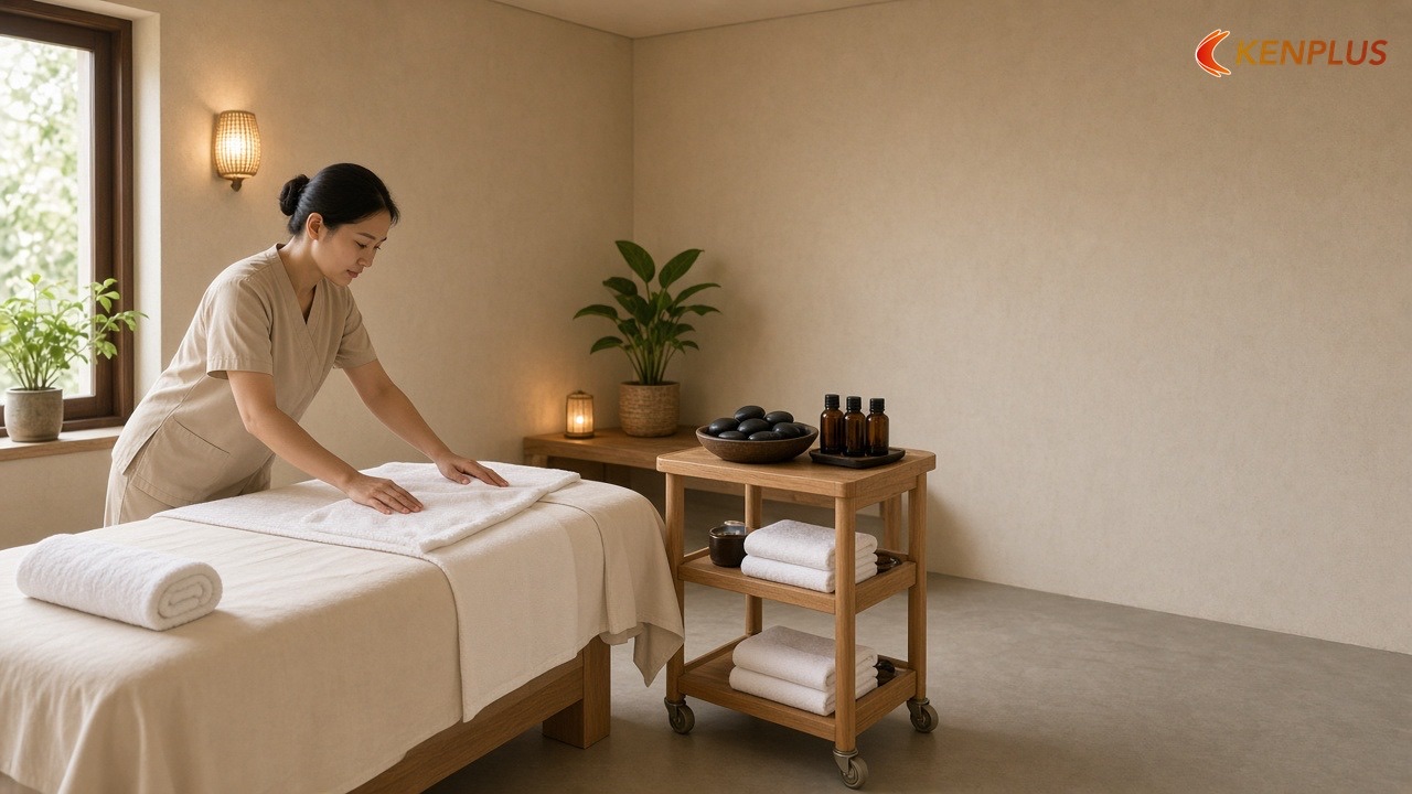Khai trương và vận hành spa: chạy thử, bàn giao, bảo trì