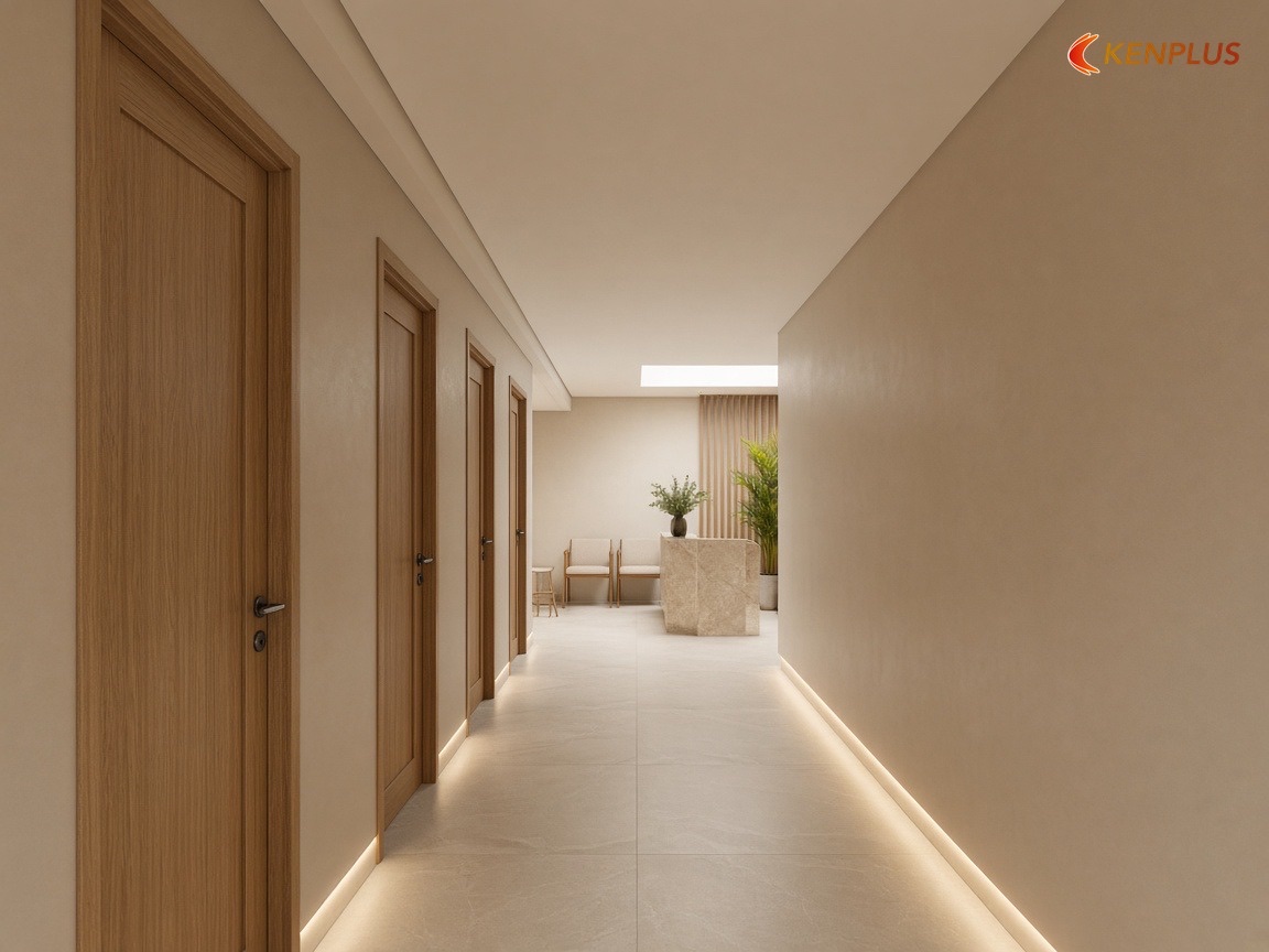 Mặt bằng và bố trí spa: mặt tiền bao nhiêu thì đủ mấy phòng