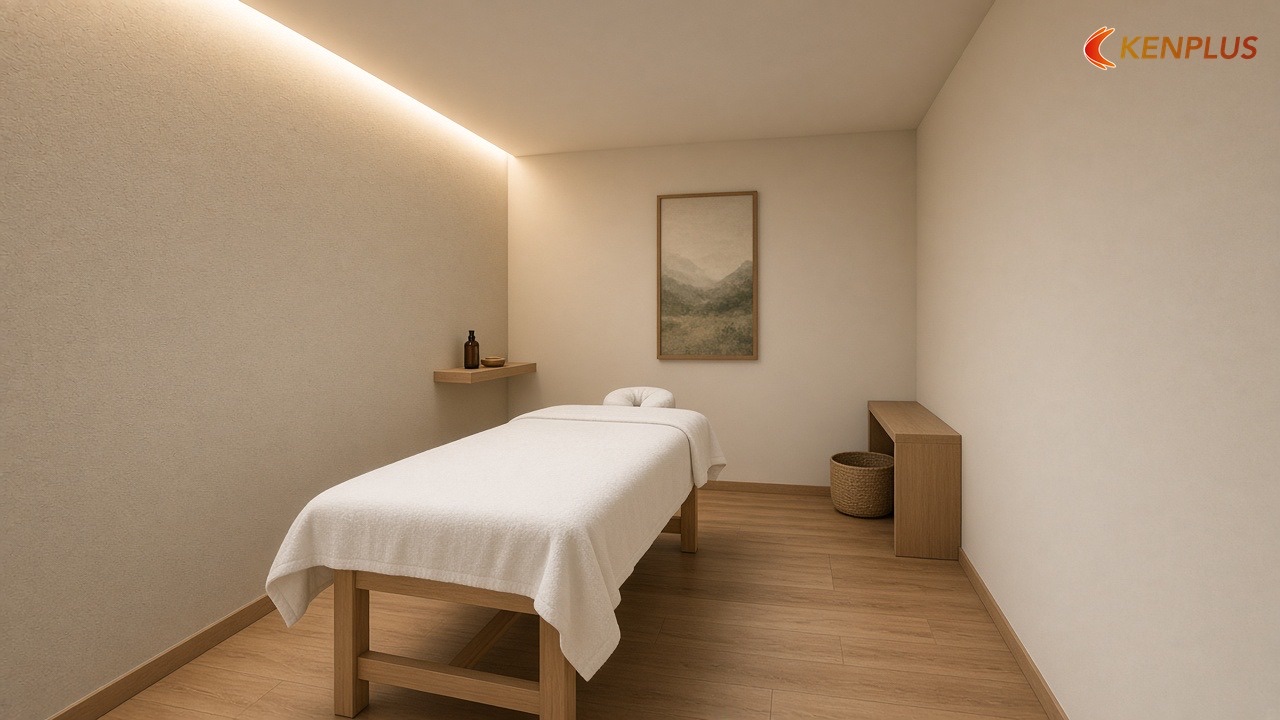 Cách đọc bản vẽ thiết kế spa cho người mới: 7 tờ trên một mặt bằng 60 m²