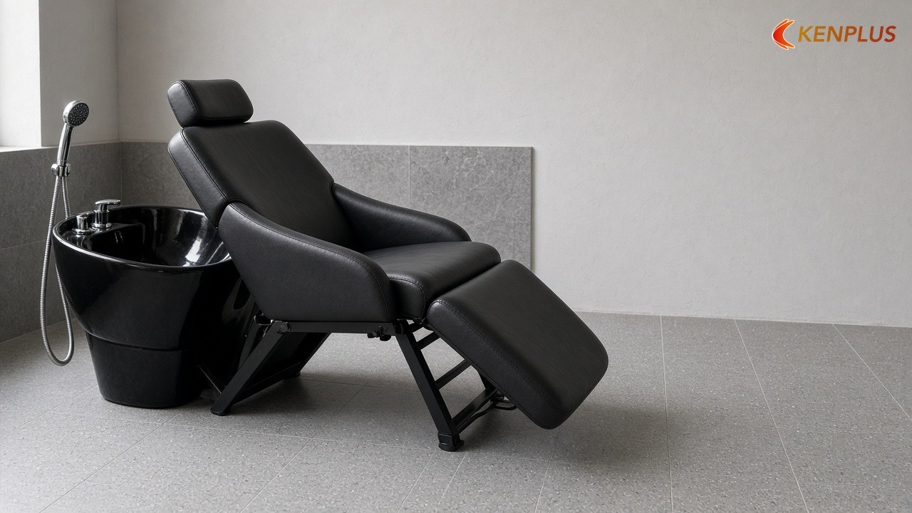 Kích thước ghế gội salon và chậu gội