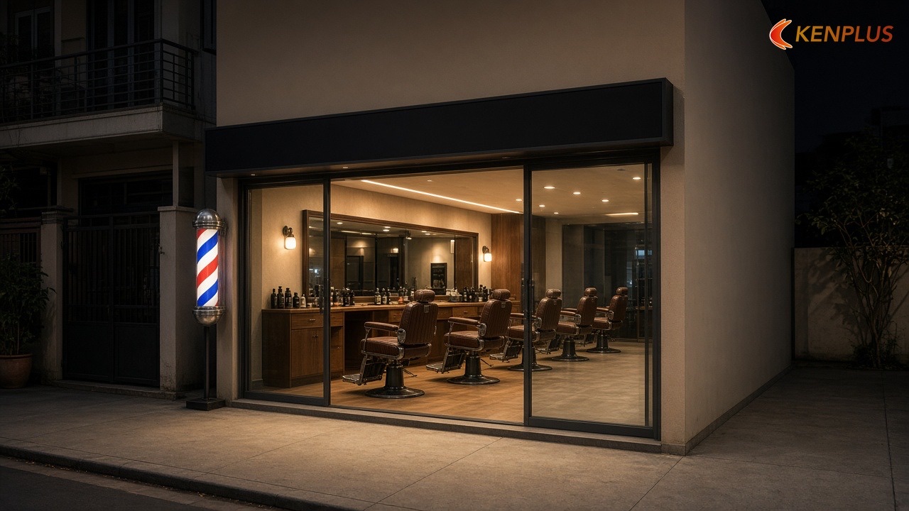 Biển hiệu ghi "Barber", "Hair Salon" thế nào cho đúng