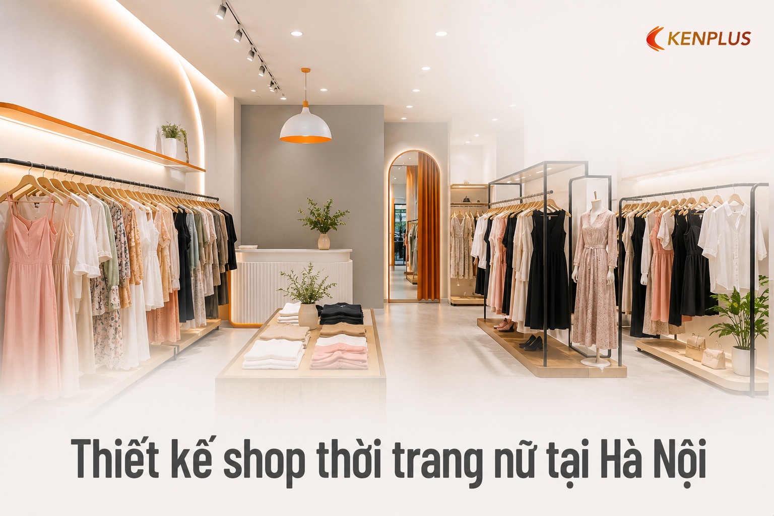 Thiết kế shop thời trang nữ tại Hà Nội
