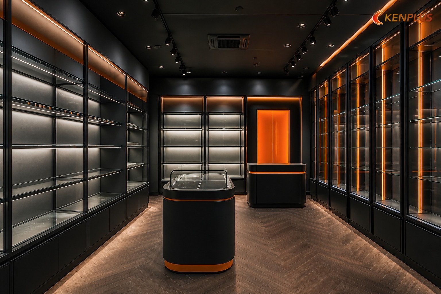 Chi phí thi công shop mỹ phẩm cao cấp 20m²
