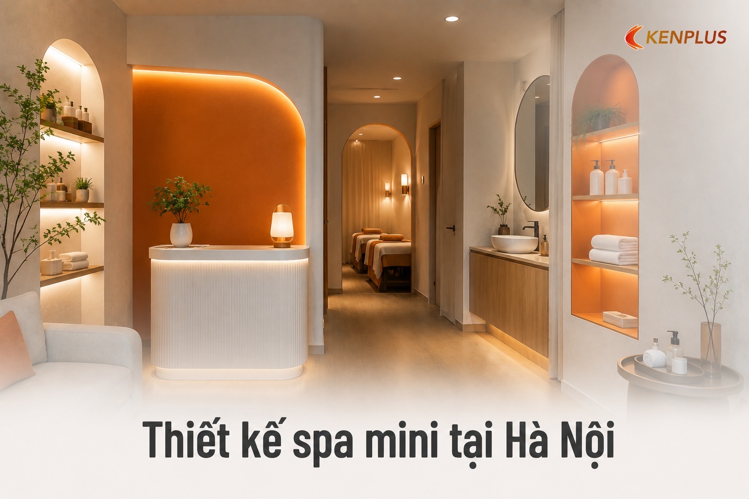 Thiết kế spa mini tại Hà Nội