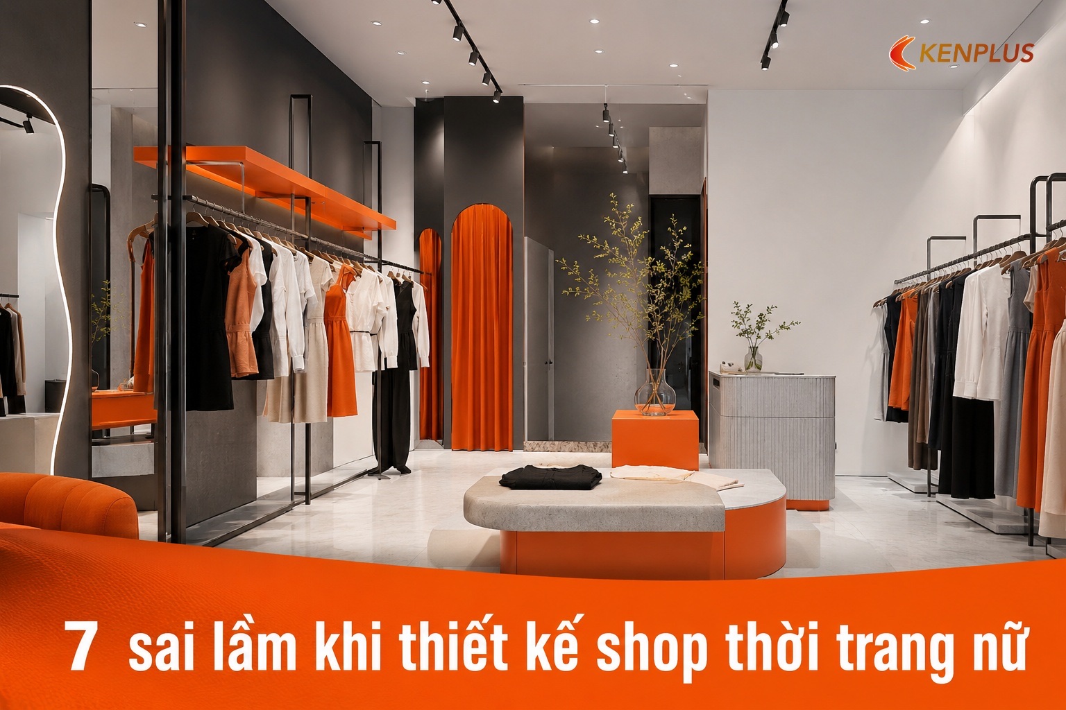 7 sai lầm khi thiết kế shop thời trang nữ