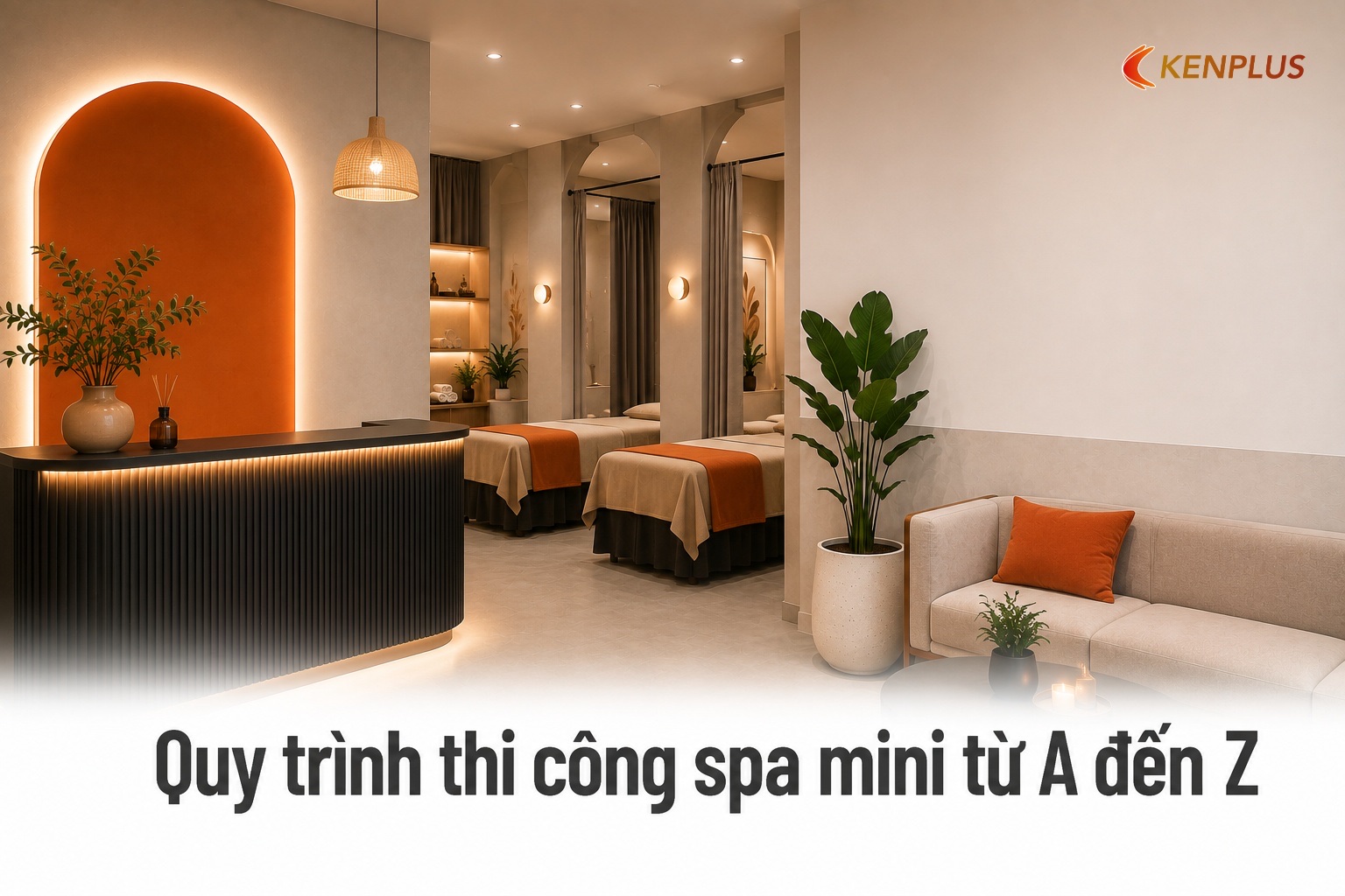 Quy trình thi công spa mini từ A đến Z