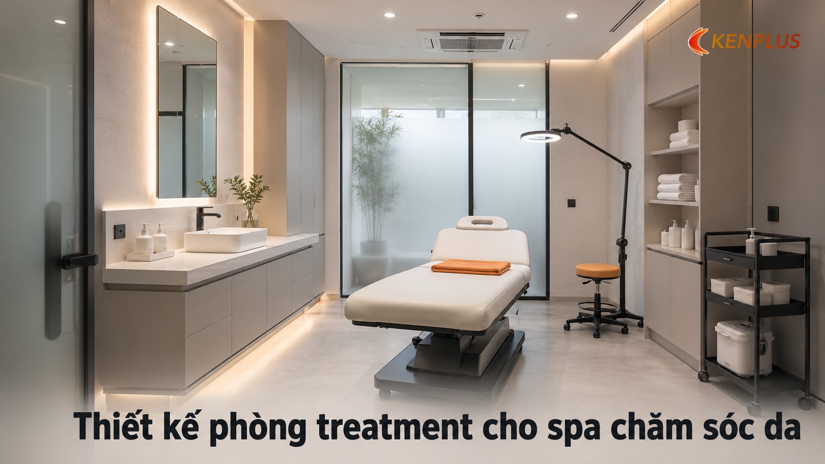 Thiết kế phòng treatment cho spa chăm sóc da