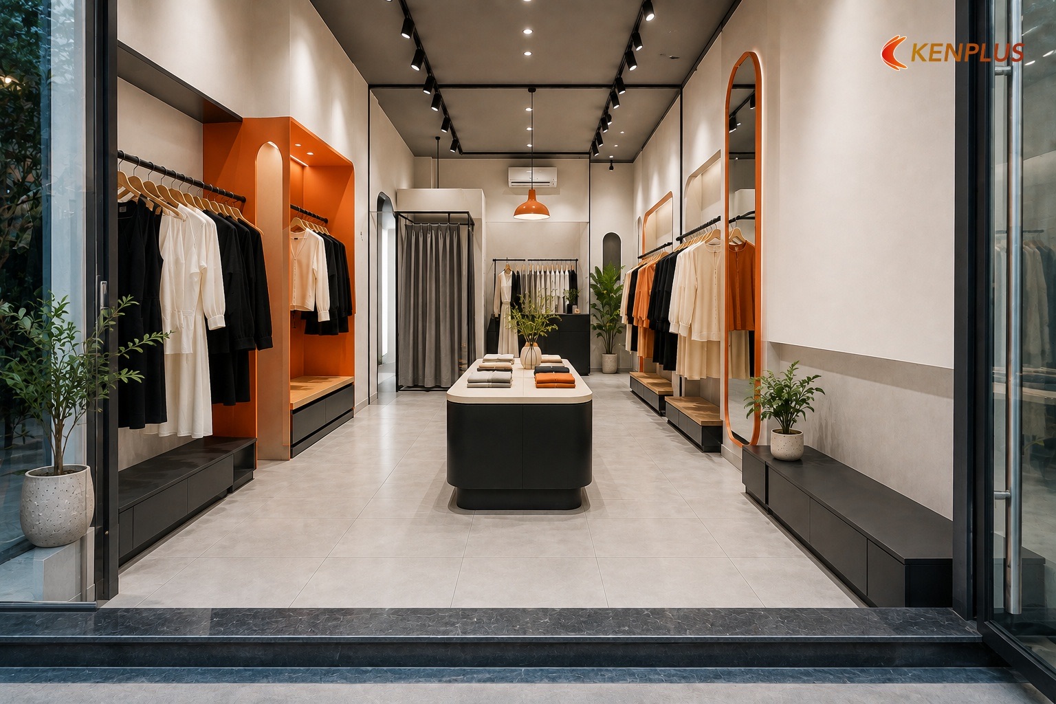 Tổng quan quy trình 10 bước — Quy trình thi công shop thời trang nữ từ A đến Z Tổng quan quy trình 10 bước — Quy trình thi công shop thời trang nữ từ A đến Z