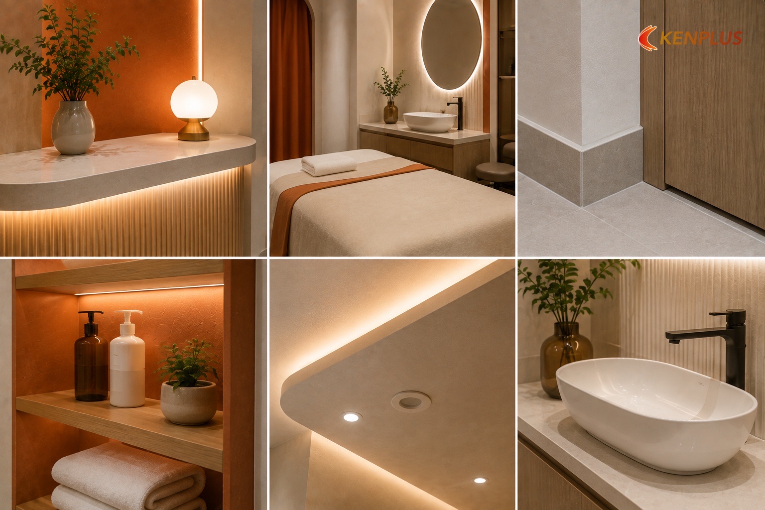 Hạng mục chi phí 50 m² — đọc đúng ví dụ minh hoạ — Chi phí thi công spa chăm sóc da 50m² Hạng mục chi phí 50 m² — đọc đúng ví dụ minh hoạ — Chi phí thi công spa chăm sóc da 50m²