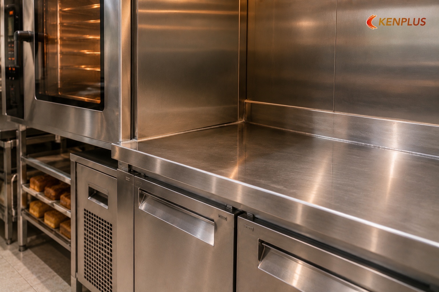 Ăn mòn gần lò và an toàn thực phẩm — Inox 304 hay inox 201 cho tiệm bánh ngọt Ăn mòn gần lò và an toàn thực phẩm — Inox 304 hay inox 201 cho tiệm bánh ngọt