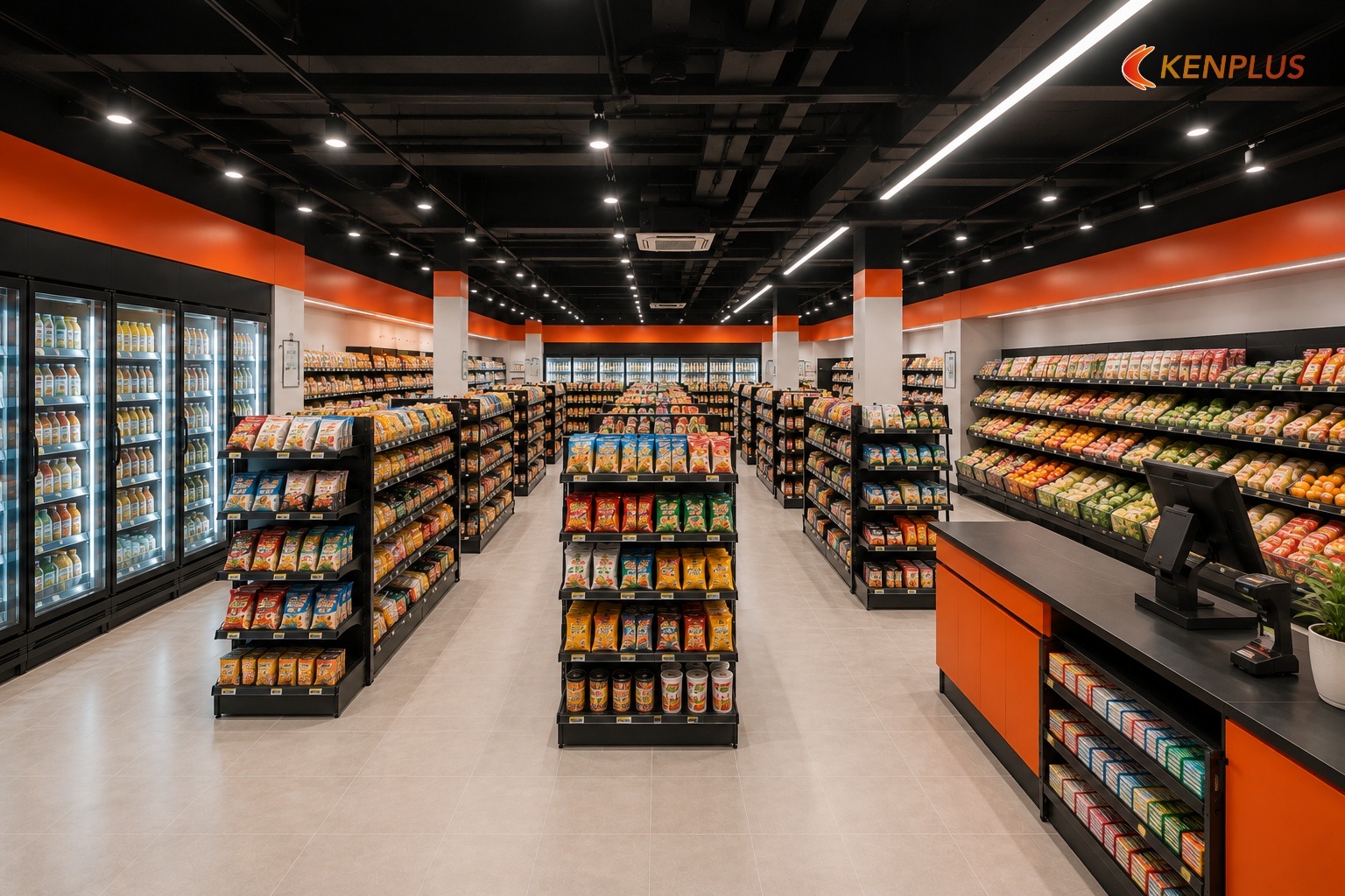 150 m² so với hồ sơ KenPlus thực tế — Mặt bằng siêu thị mini 150m² bố trí thế nào 150 m² so với hồ sơ KenPlus thực tế — Mặt bằng siêu thị mini 150m² bố trí thế nào