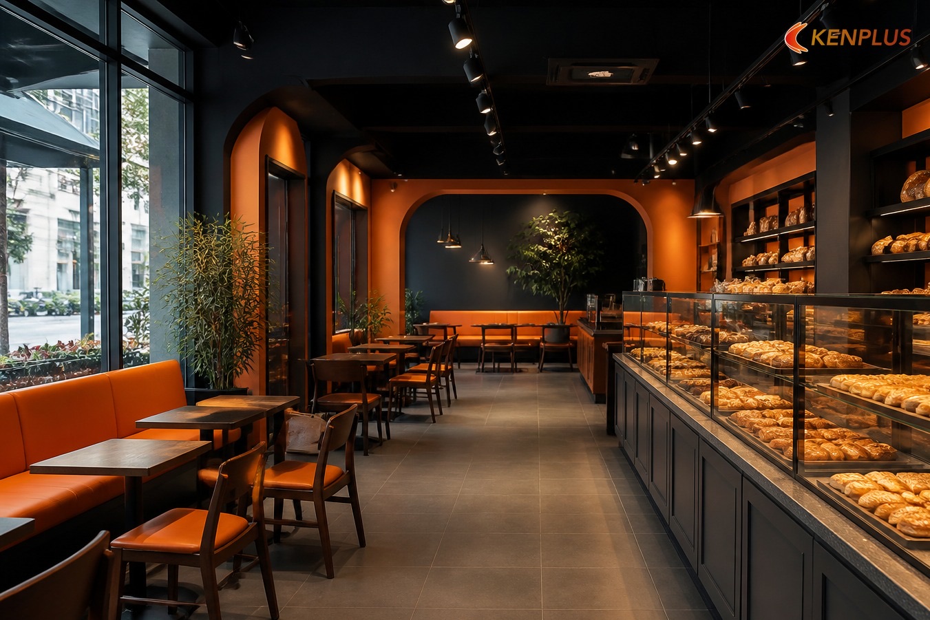 Checklist bàn giao — Hybrid bakery–café seating
