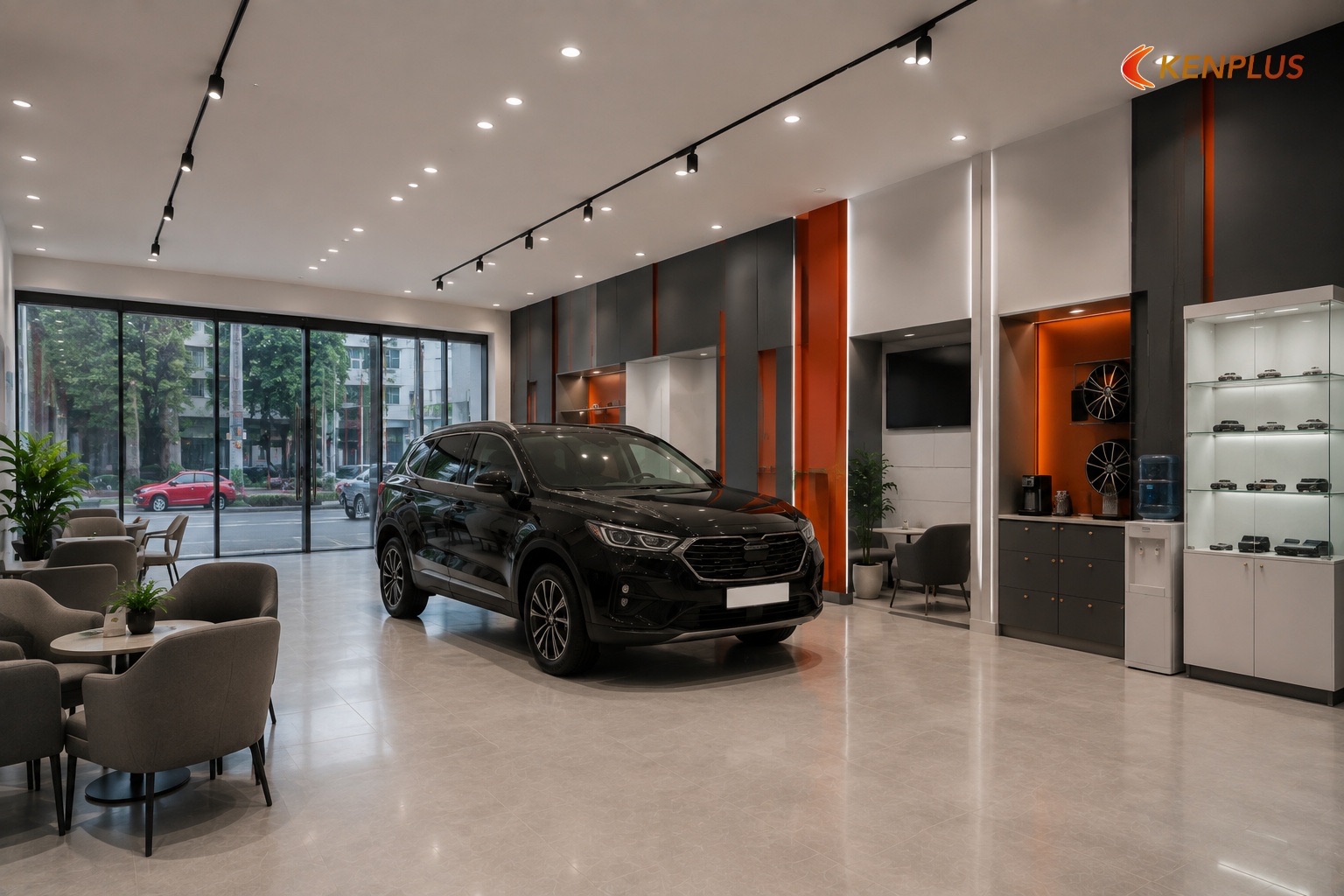 Chi phí thiết kế: 180 tới 350 nghìn mỗi mét vuông — Chi phí thiết kế showroom ô tô 50m² bao nhiêu
