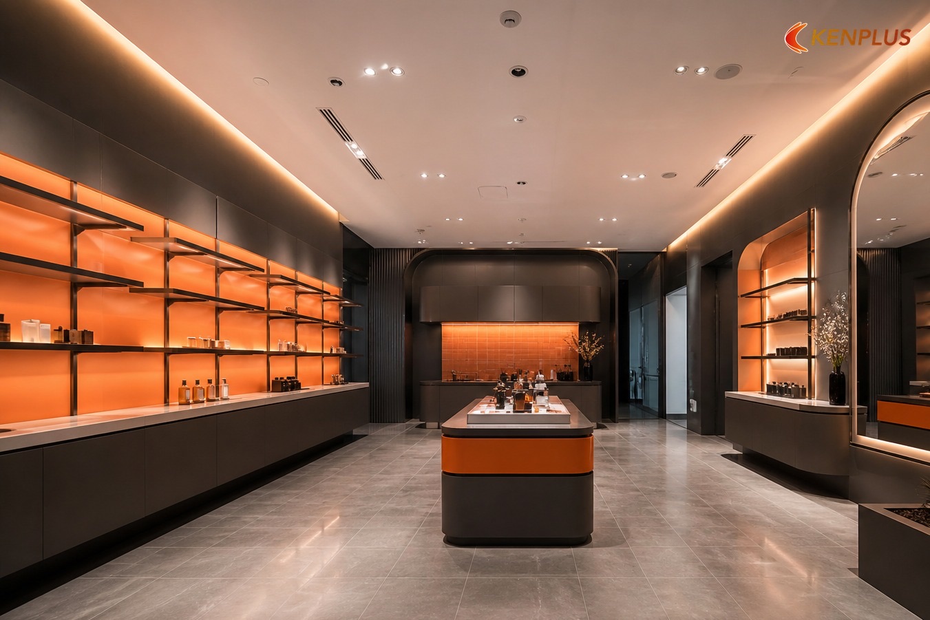 Rủi ro khi ép ngân sách 20 m² — Chi phí thi công shop mỹ phẩm cao cấp 20m² Rủi ro khi ép ngân sách 20 m² — Chi phí thi công shop mỹ phẩm cao cấp 20m²