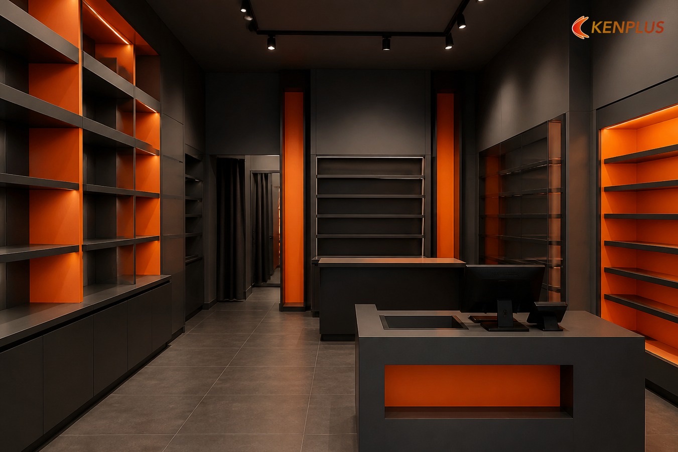 Cấu phần chi phí thi công — vì sao đ/m² cao hơn 100m² — Chi phí thi công shop mỹ phẩm cao cấp 20m² Cấu phần chi phí thi công — vì sao đ/m² cao hơn 100m² — Chi phí thi công shop mỹ phẩm cao cấp 20m²