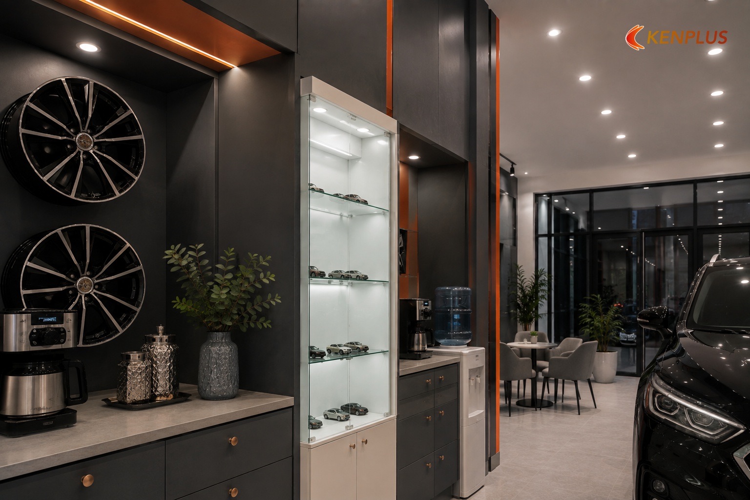 Bảng chiếu sáng theo khu vực — Mẫu thiết kế showroom ô tô đẹp, dễ thi công Bảng chiếu sáng theo khu vực — Mẫu thiết kế showroom ô tô đẹp, dễ thi công
