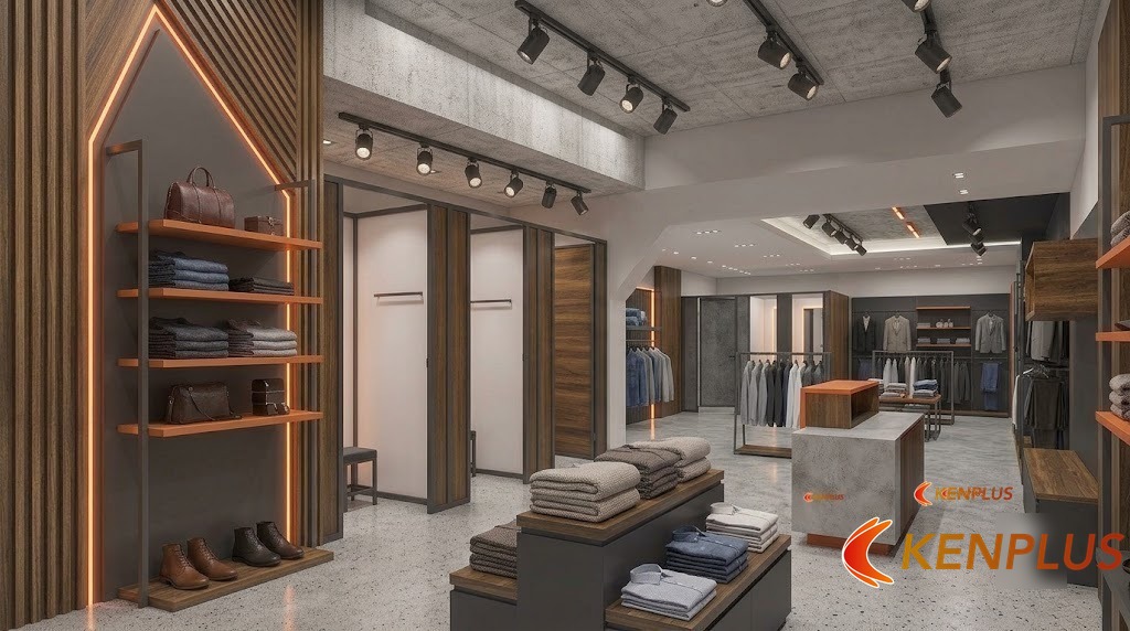 So sánh chi phí lắp đặt và vận hành — Shop thời trang nam: đèn ray hay đèn âm trần So sánh chi phí lắp đặt và vận hành — Shop thời trang nam: đèn ray hay đèn âm trần