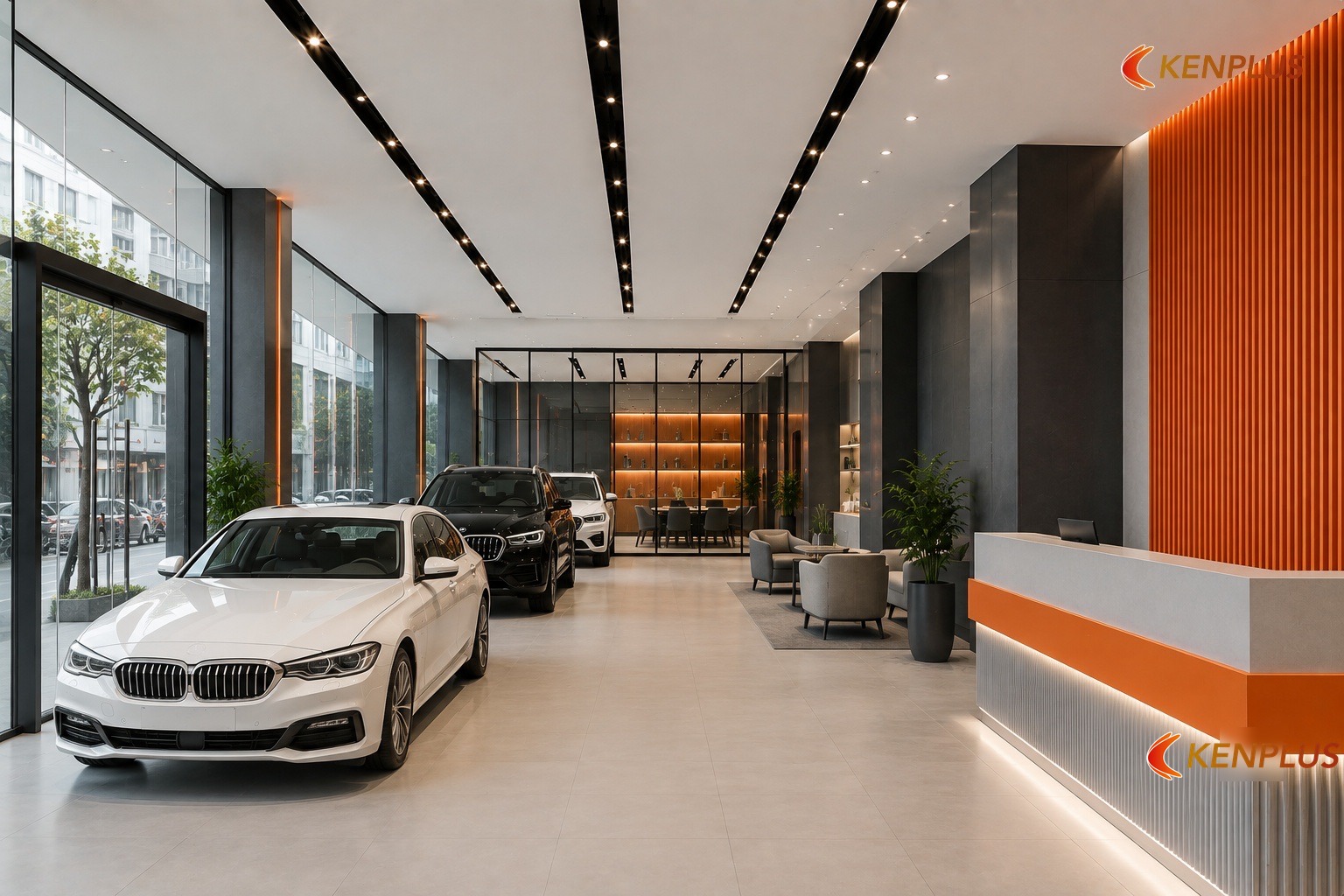 Showroom ô tô Hà Nội — nói thẳng phạm vi năng lực — Thiết kế showroom ô tô tại Hà Nội