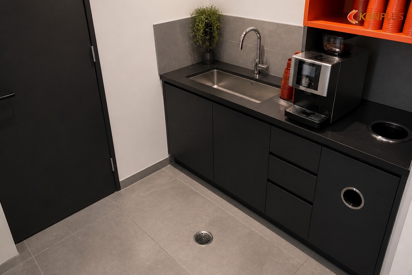 Mục 6 — Takeaway-first specialty: layout 15–25 m² ít ghế
