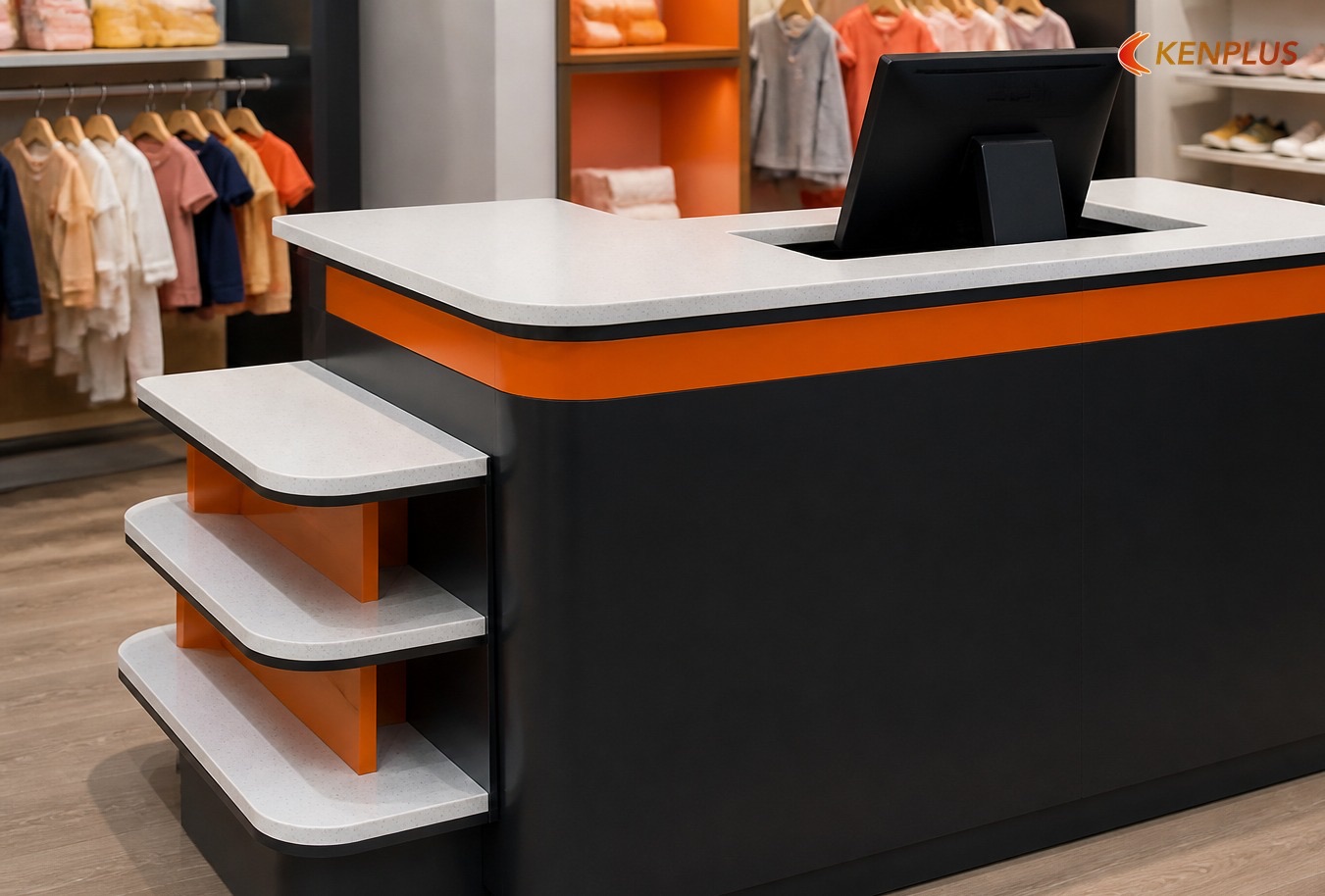 Quầy shop trẻ em khác quầy shop người lớn ở đâu — Vật liệu làm quầy cho shop thời trang trẻ em Quầy shop trẻ em khác quầy shop người lớn ở đâu — Vật liệu làm quầy cho shop thời trang trẻ em