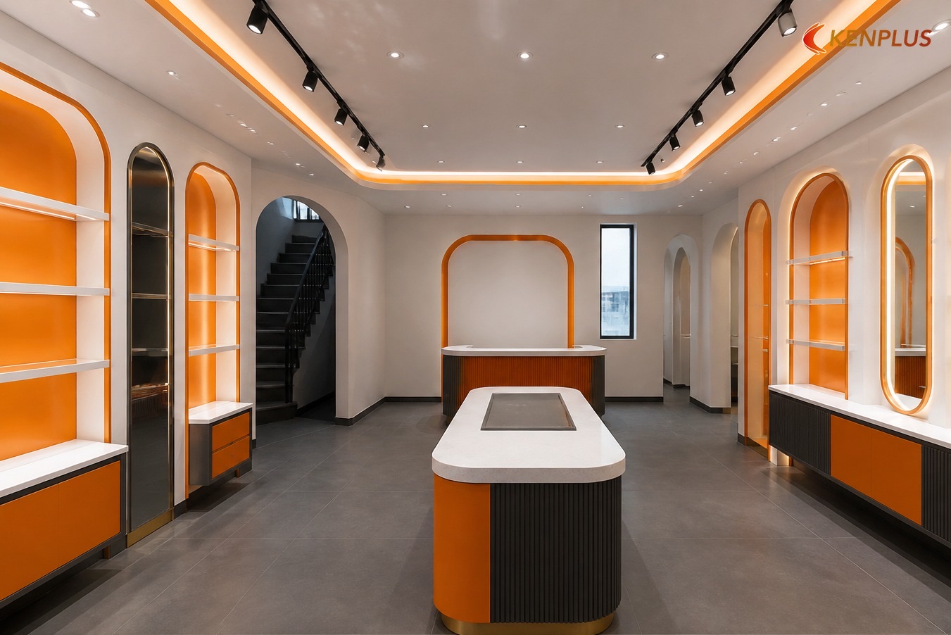 Ánh sáng và điện — sai lầm hay gặp trên shophouse HN — Thiết kế shop mỹ phẩm Hàn Quốc tại Hà Nội Ánh sáng và điện — sai lầm hay gặp trên shophouse HN — Thiết kế shop mỹ phẩm Hàn Quốc tại Hà Nội