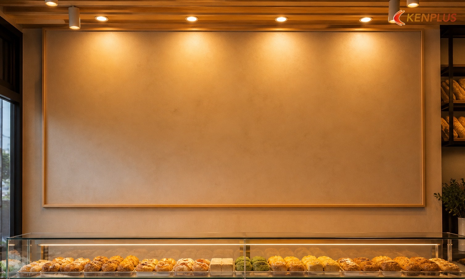 Mẫu 17 — Bảng menu trên tường