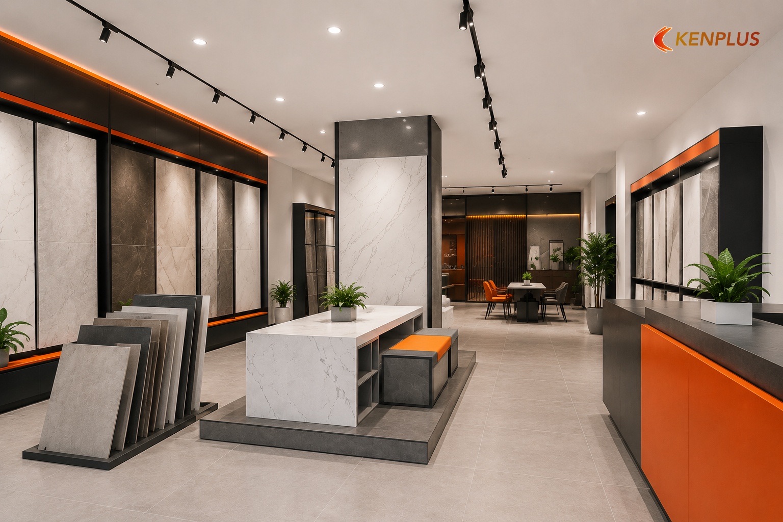 Phân bổ 100 mét vuông — Thiết kế showroom 100m2 cần lưu ý gì