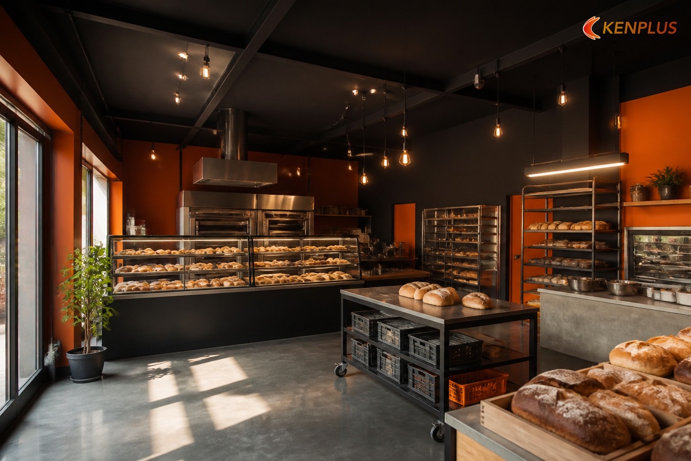 Mục 7 — Chi phí khung thi công bakery