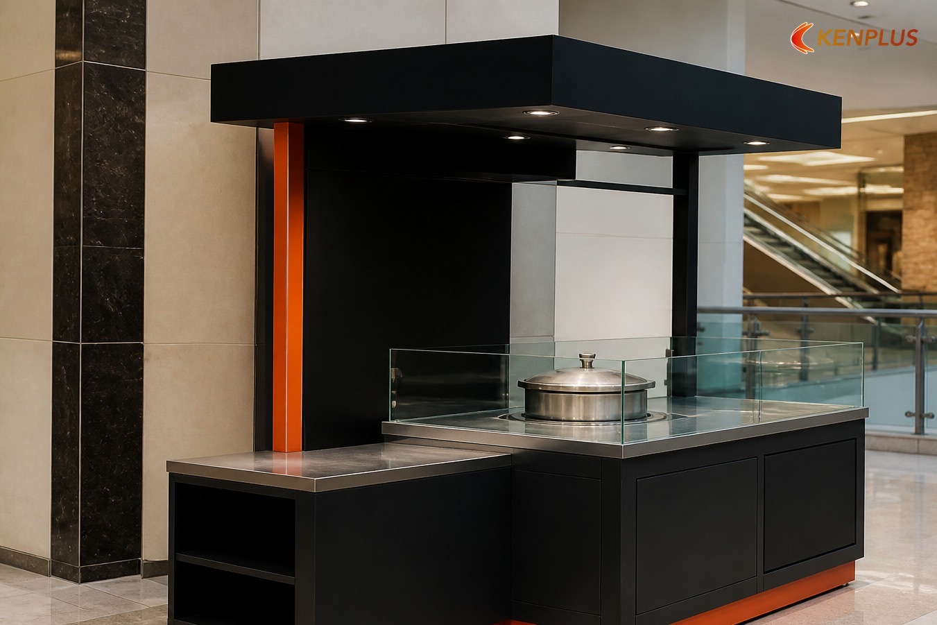 Hút mùi / hood (nếu có nhiệt dầu) — Sai lầm thiếu kho lạnh trong kiosk đồ uống