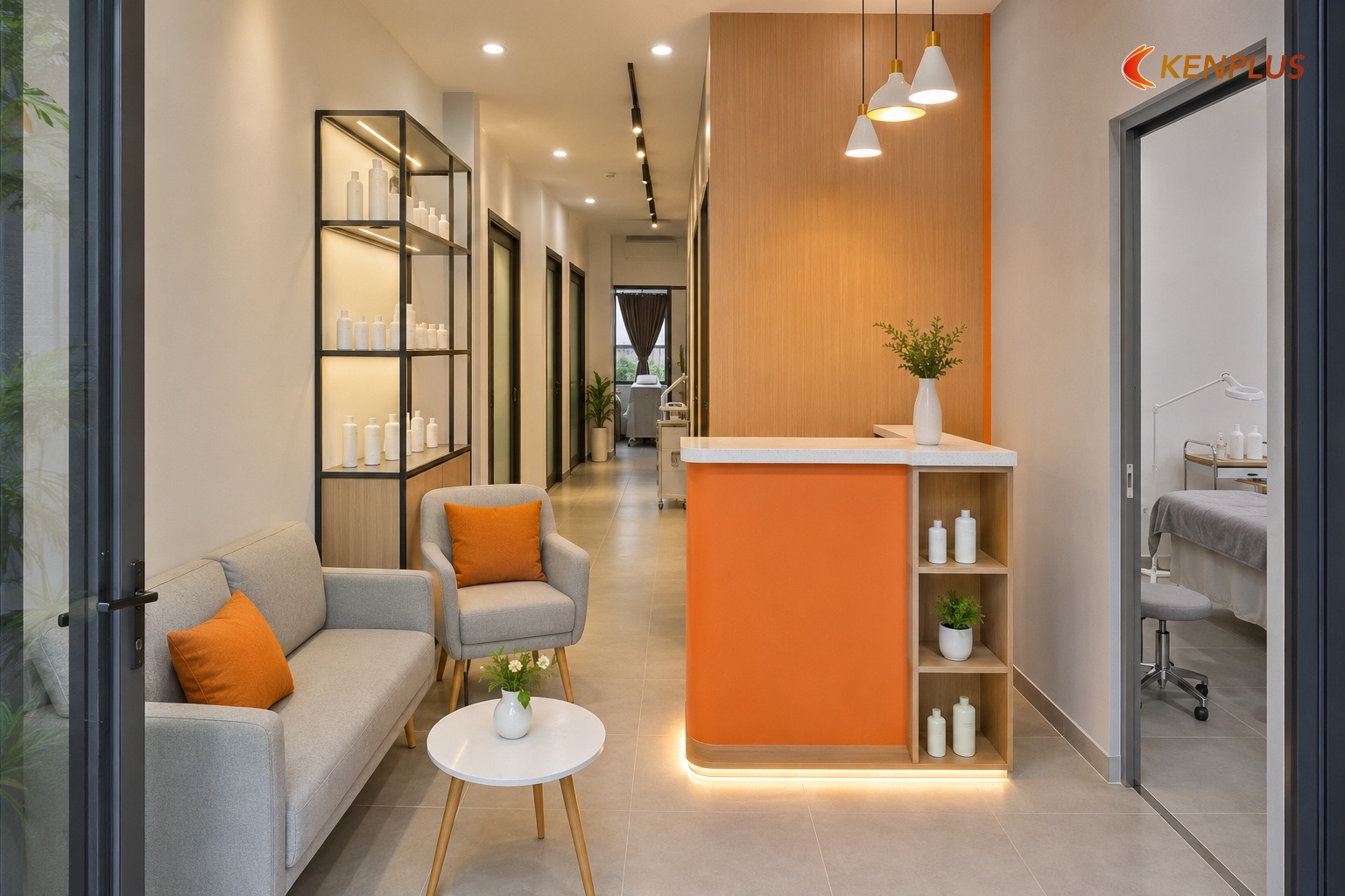 80m² spa da — những gì vừa đủ, những gì phải hy sinh — Ý tưởng thiết kế spa chăm sóc da 80m² 80m² spa da — những gì vừa đủ, những gì phải hy sinh — Ý tưởng thiết kế spa chăm sóc da 80m²