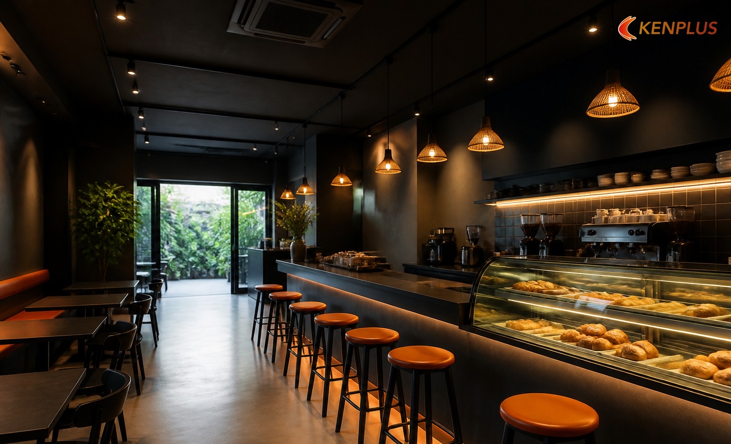 Mục 6 — Hybrid bakery–café seating