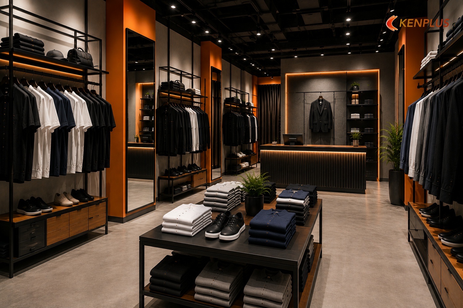 Hợp đồng phạm vi cố định — nền tảng chống phát sinh — Kinh nghiệm thi công shop thời trang nam ít phát sinh